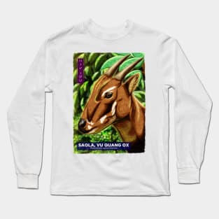 Saola - White Long Sleeve T-Shirt